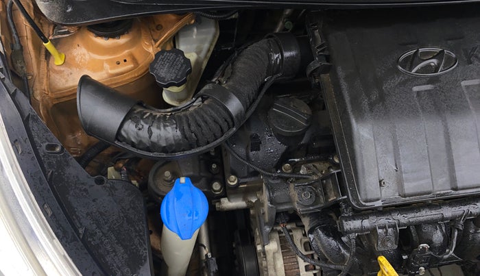 2016 Hyundai Grand i10 ASTA (O) AT 1.2 KAPPA VTVT, Petrol, Automatic, 87,759 km, Engine View - Right