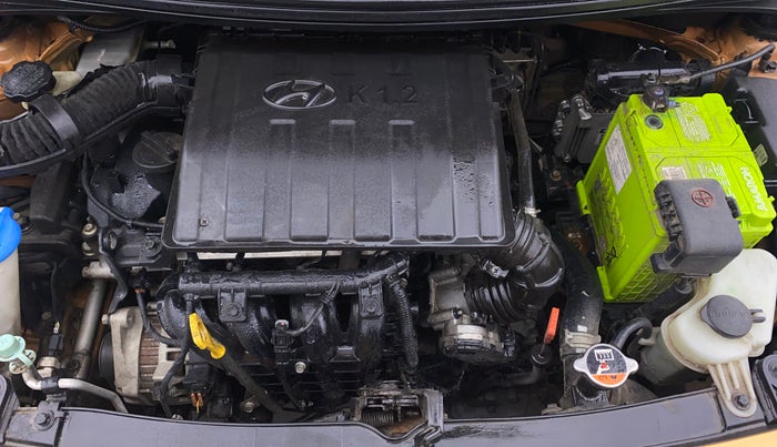 2016 Hyundai Grand i10 ASTA (O) AT 1.2 KAPPA VTVT, Petrol, Automatic, 87,759 km, Engine View