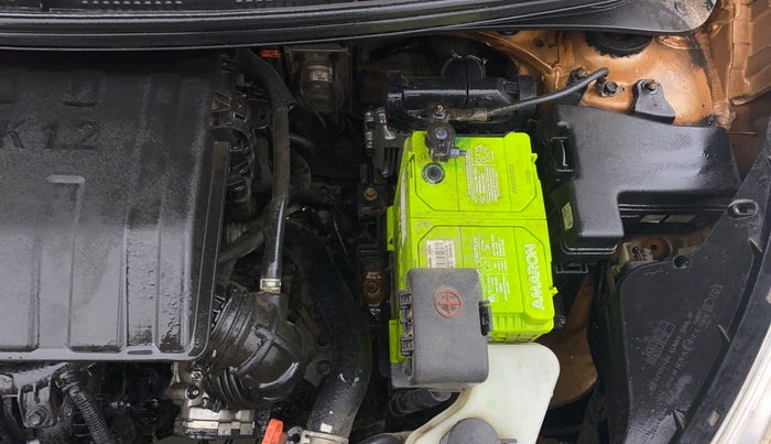 2016 Hyundai Grand i10 ASTA (O) AT 1.2 KAPPA VTVT, Petrol, Automatic, 87,759 km, Engine View - Left