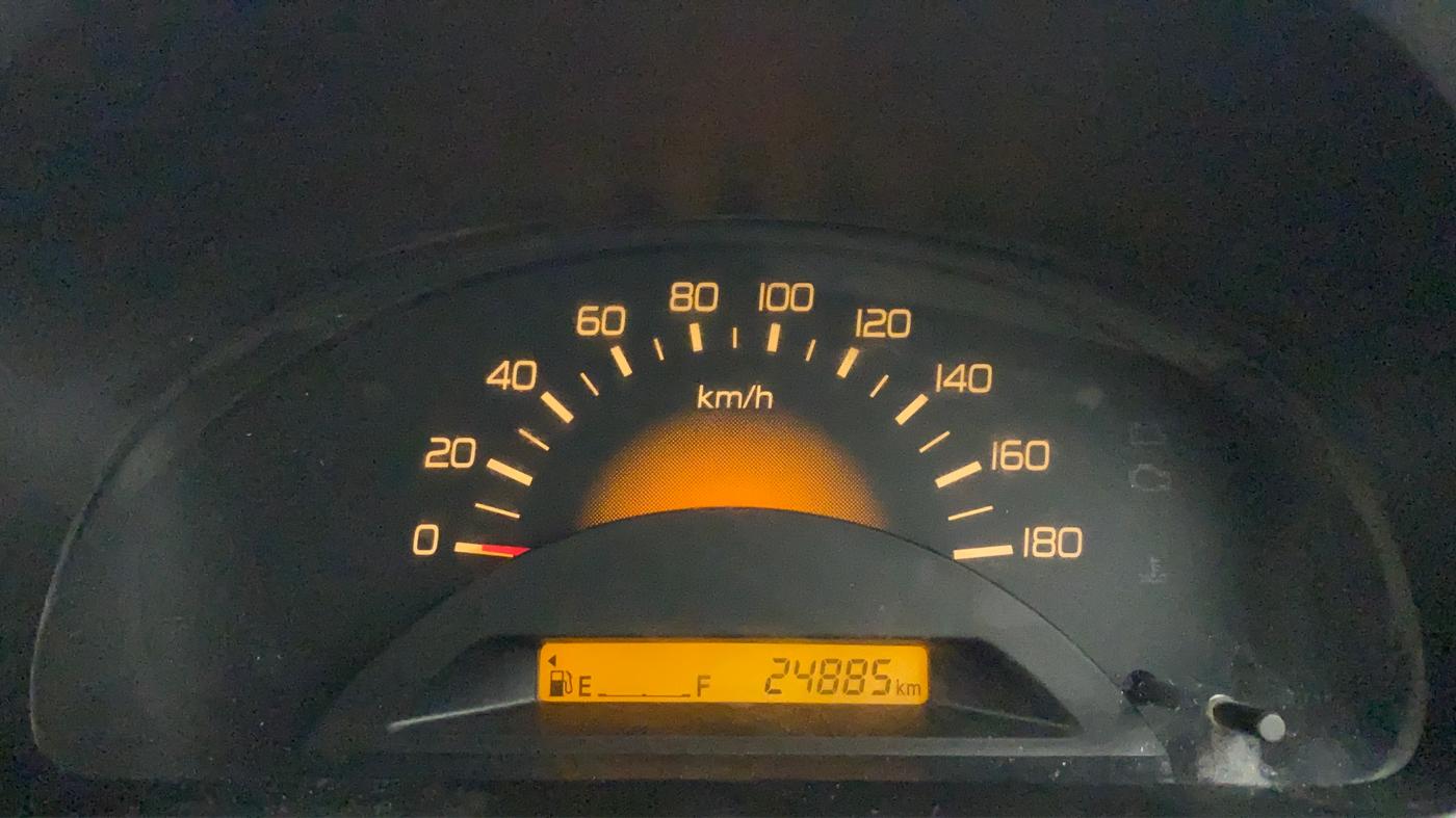 2013 Maruti Wagon R 1.0 LXI, Petrol, Manual, 25,232 km, Odometer Image