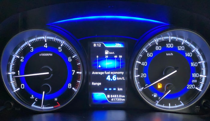 2019 Maruti Baleno ZETA PETROL 1.2, Petrol, Manual, 41,729 km, Odometer Image