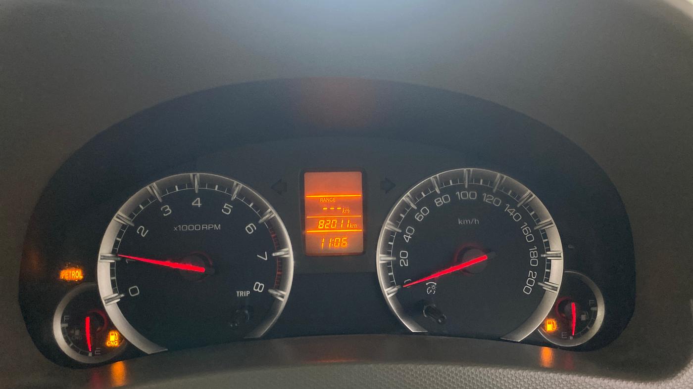 2016 Maruti Ertiga VXI CNG, CNG, Manual, 82,011 km, Odometer Image