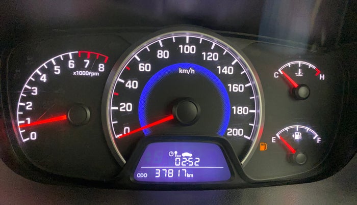 2017 Hyundai Grand i10 ASTA 1.2 KAPPA VTVT, Petrol, Manual, 37,795 km, Odometer Image