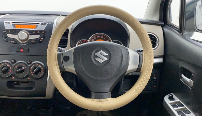 2014 Maruti Wagon R 1.0 VXI, Petrol, Manual, 46,242 km, Steering Wheel Close Up