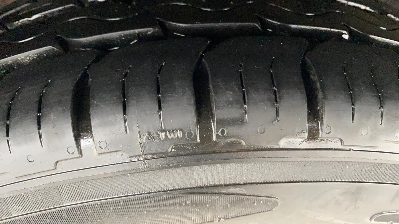 2018 Honda City 1.5L I-VTEC ZX CVT, CNG, Automatic, 1,12,070 km, Right Rear Tyre Tread