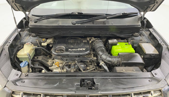 2019 Hyundai VENUE SX 1.0 (O) TURBO, Petrol, Manual, 50,872 km, Engine View