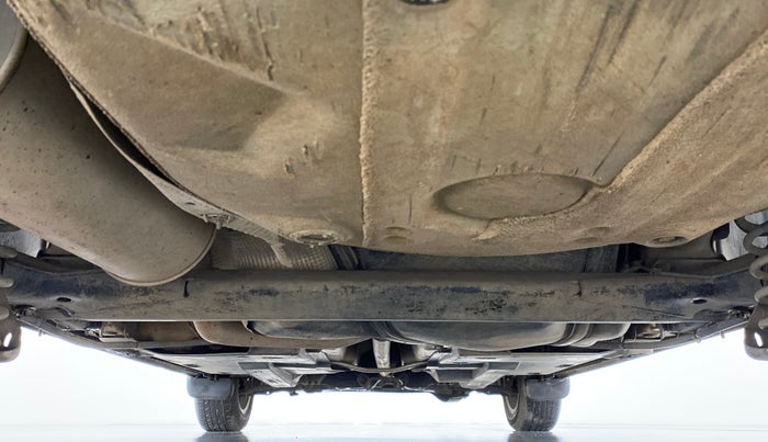 2015 Volkswagen Vento HIGHLINE TDI AT, Diesel, Automatic, 75,377 km, Rear Underbody