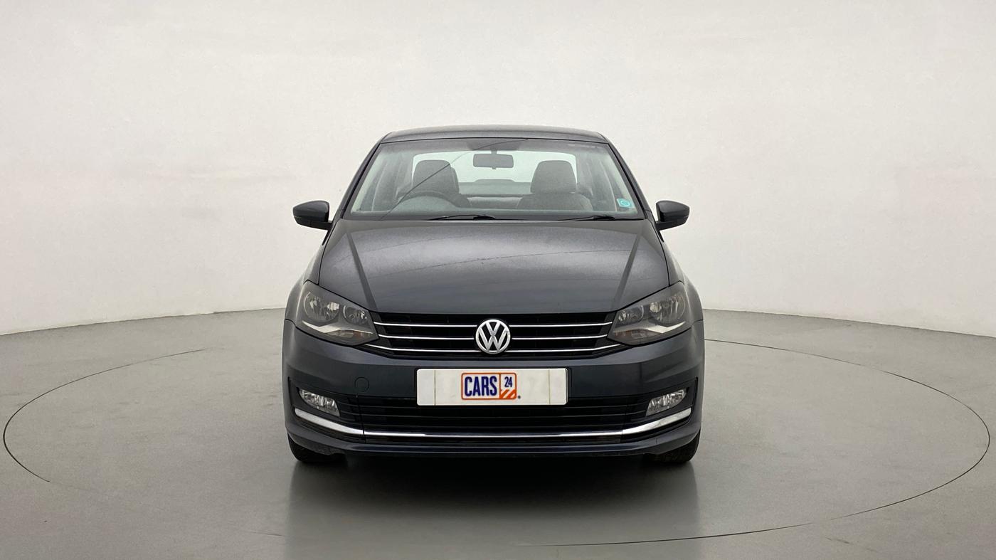 2015 Volkswagen Vento HIGHLINE TDI AT, Diesel, Automatic, 75,377 km, Front