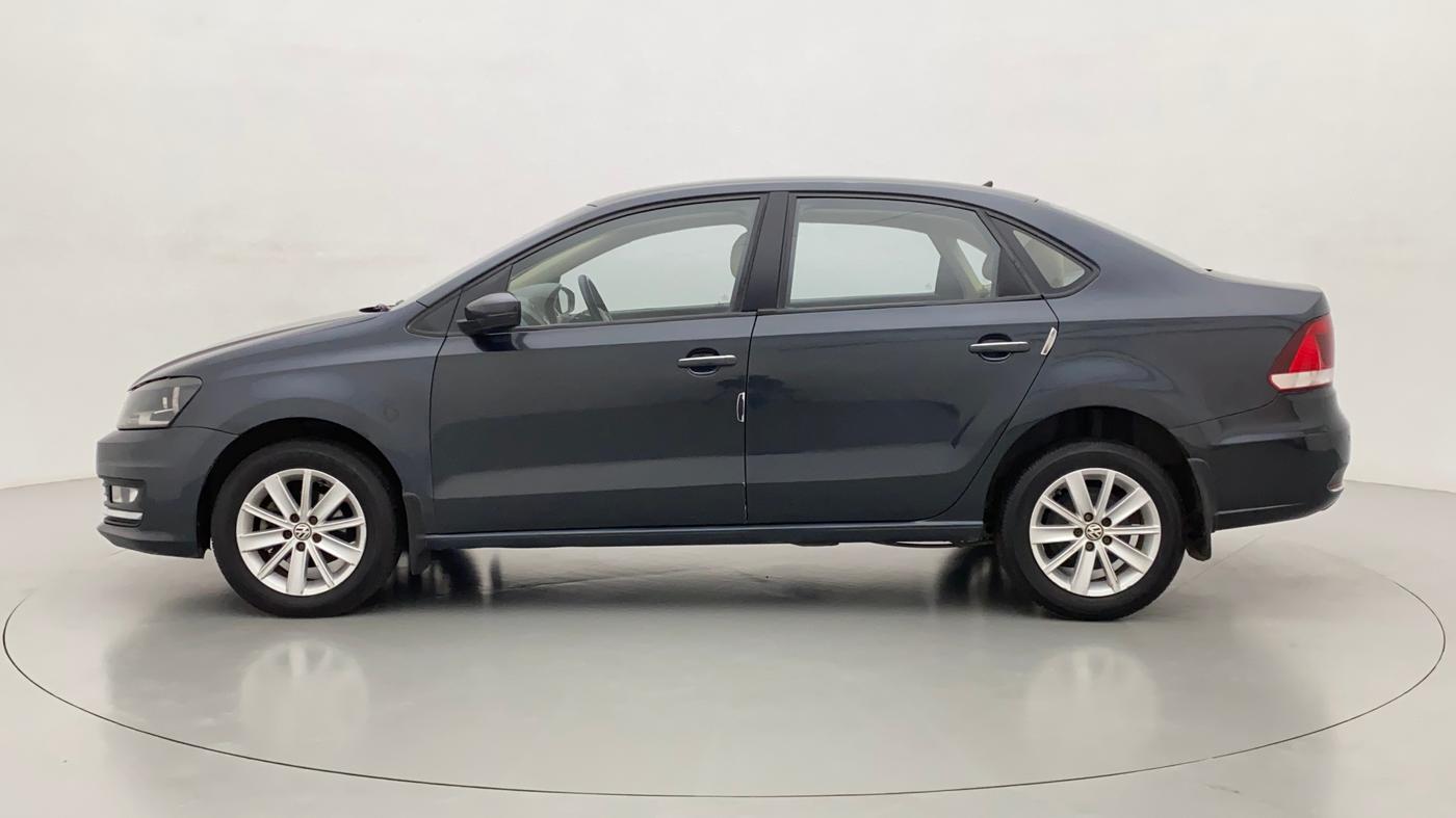2015 Volkswagen Vento HIGHLINE TDI AT, Diesel, Automatic, 75,377 km, Left Side