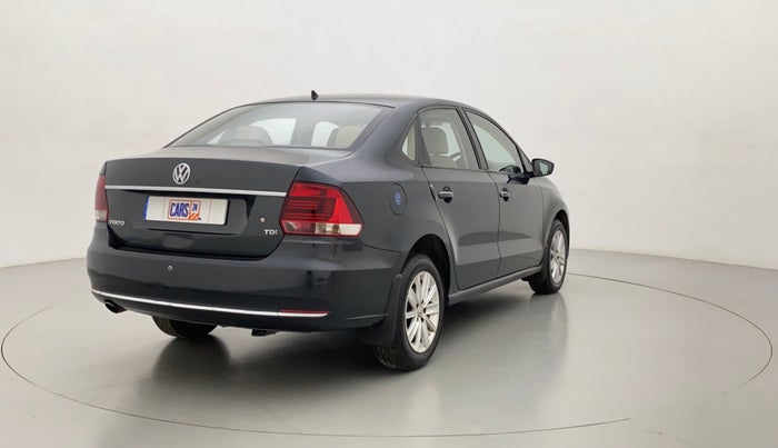 2015 Volkswagen Vento HIGHLINE TDI AT, Diesel, Automatic, 75,377 km, Right Back Diagonal