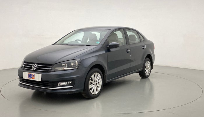 2015 Volkswagen Vento HIGHLINE TDI AT, Diesel, Automatic, 75,377 km, Left Front Diagonal