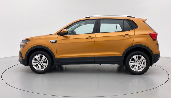 2021 Skoda KUSHAQ AMBITION 1.0 TSI AT, Petrol, Automatic, 4,410 km, Left Side