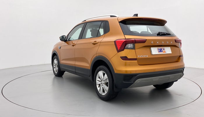 2021 Skoda KUSHAQ AMBITION 1.0 TSI AT, Petrol, Automatic, 4,410 km, Left Back Diagonal