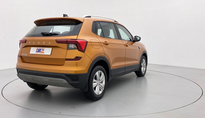 2021 Skoda KUSHAQ AMBITION 1.0 TSI AT, Petrol, Automatic, 4,410 km, Right Back Diagonal
