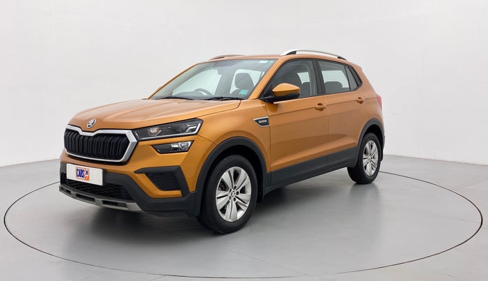 2021 Skoda KUSHAQ AMBITION 1.0 TSI AT, Petrol, Automatic, 4,410 km, Left Front Diagonal