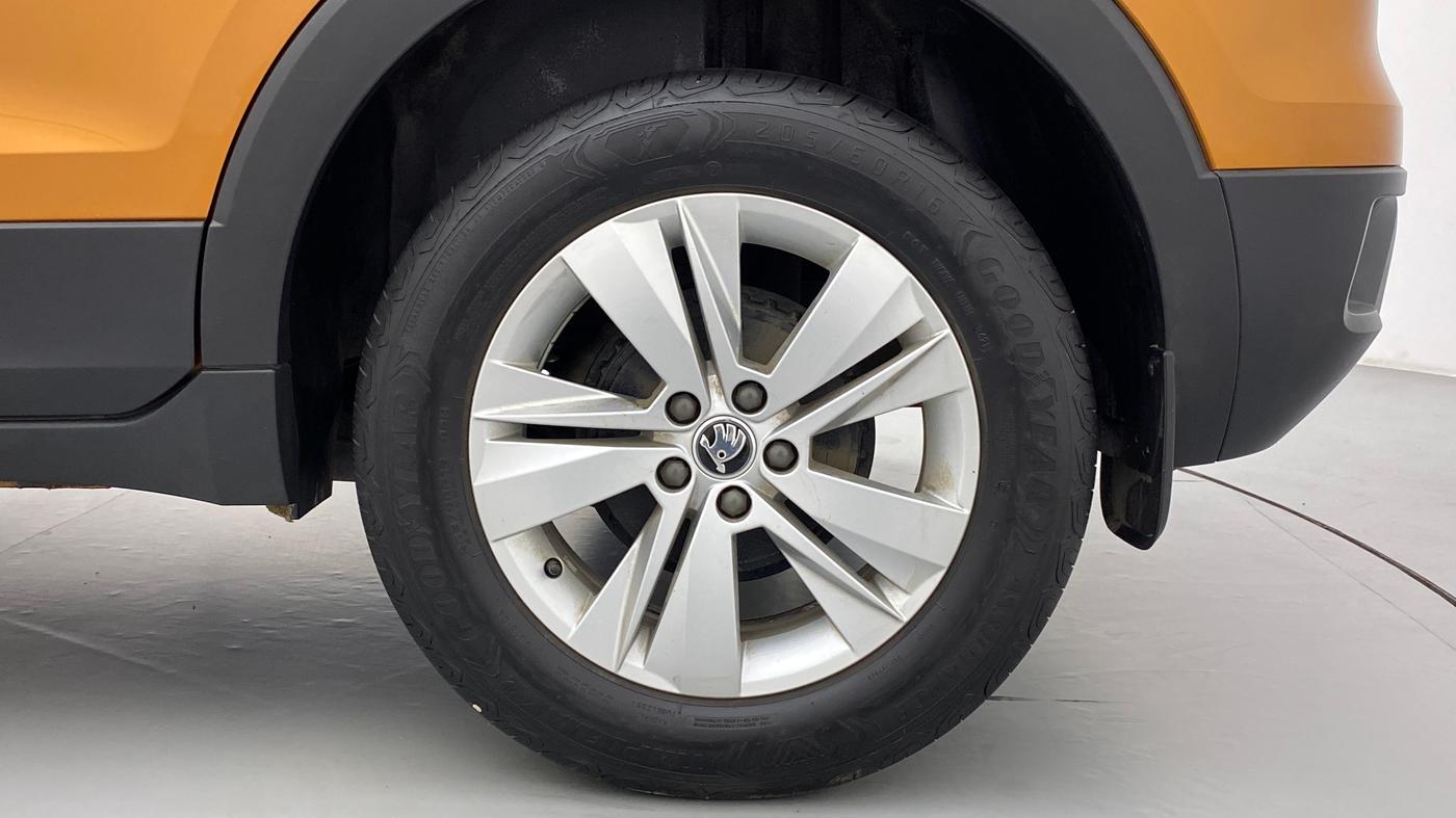 2021 Skoda KUSHAQ AMBITION 1.0 TSI AT, Petrol, Automatic, 4,410 km, Left Rear Wheel