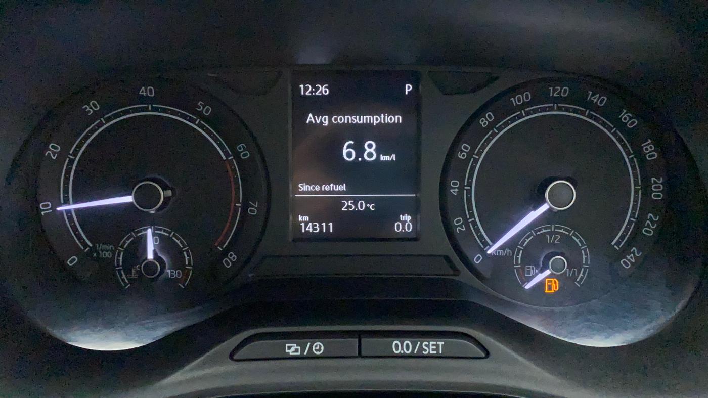 2022 Skoda SLAVIA AMBITION 1.0L TSI AT, Petrol, Automatic, 14,406 km, Odometer Image