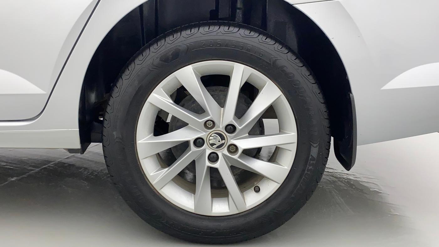 2022 Skoda SLAVIA AMBITION 1.0L TSI AT, Petrol, Automatic, 14,406 km, Left Rear Wheel
