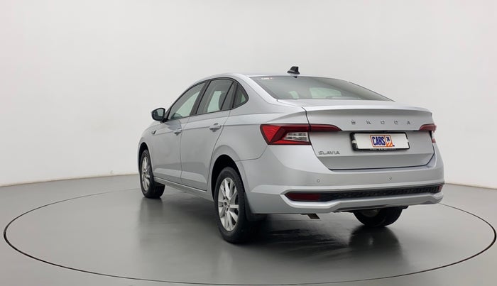 2022 Skoda SLAVIA AMBITION 1.0L TSI AT, Petrol, Automatic, 14,406 km, Left Back Diagonal