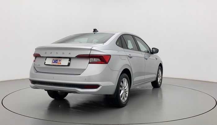 2022 Skoda SLAVIA AMBITION 1.0L TSI AT, Petrol, Automatic, 14,406 km, Right Back Diagonal