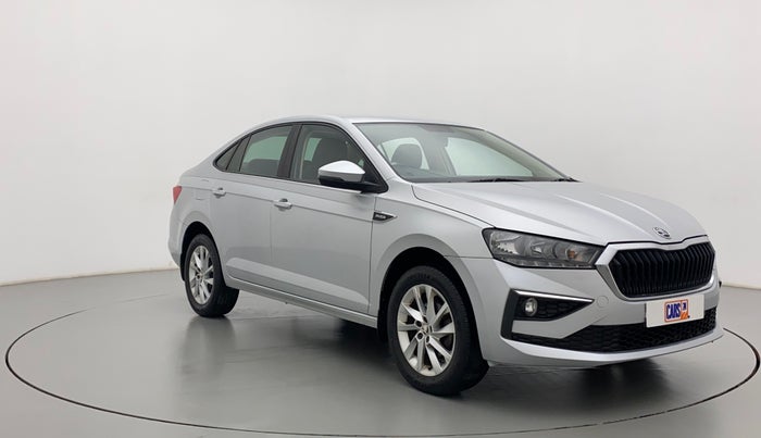 2022 Skoda SLAVIA AMBITION 1.0L TSI AT, Petrol, Automatic, 14,406 km, Right Front Diagonal