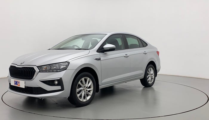2022 Skoda SLAVIA AMBITION 1.0L TSI AT, Petrol, Automatic, 14,406 km, Left Front Diagonal