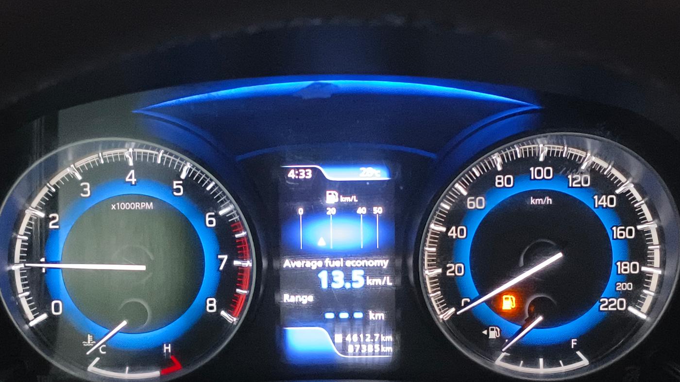 2021 Maruti Baleno ZETA PETROL 1.2, Petrol, Manual, 87,374 km, Odometer Image