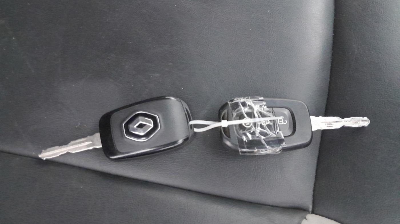 2020 Renault Duster RXZ 1.3 TURBO PETROL MT, Petrol, Manual, 34,950 km, Key Close Up