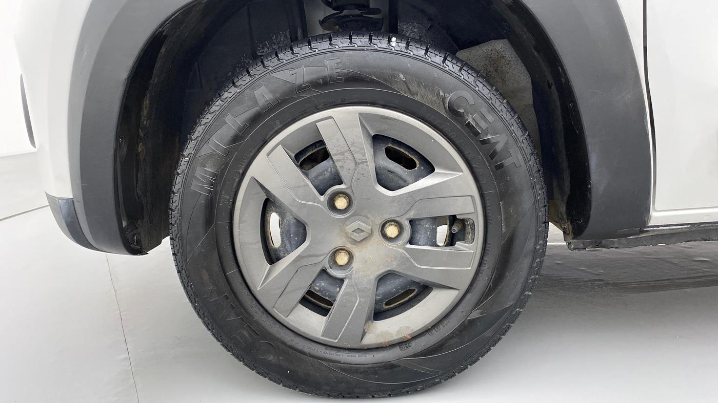 2018 Renault Kwid 1.0 RXT Opt, Petrol, Manual, 31,610 km, Left Front Wheel