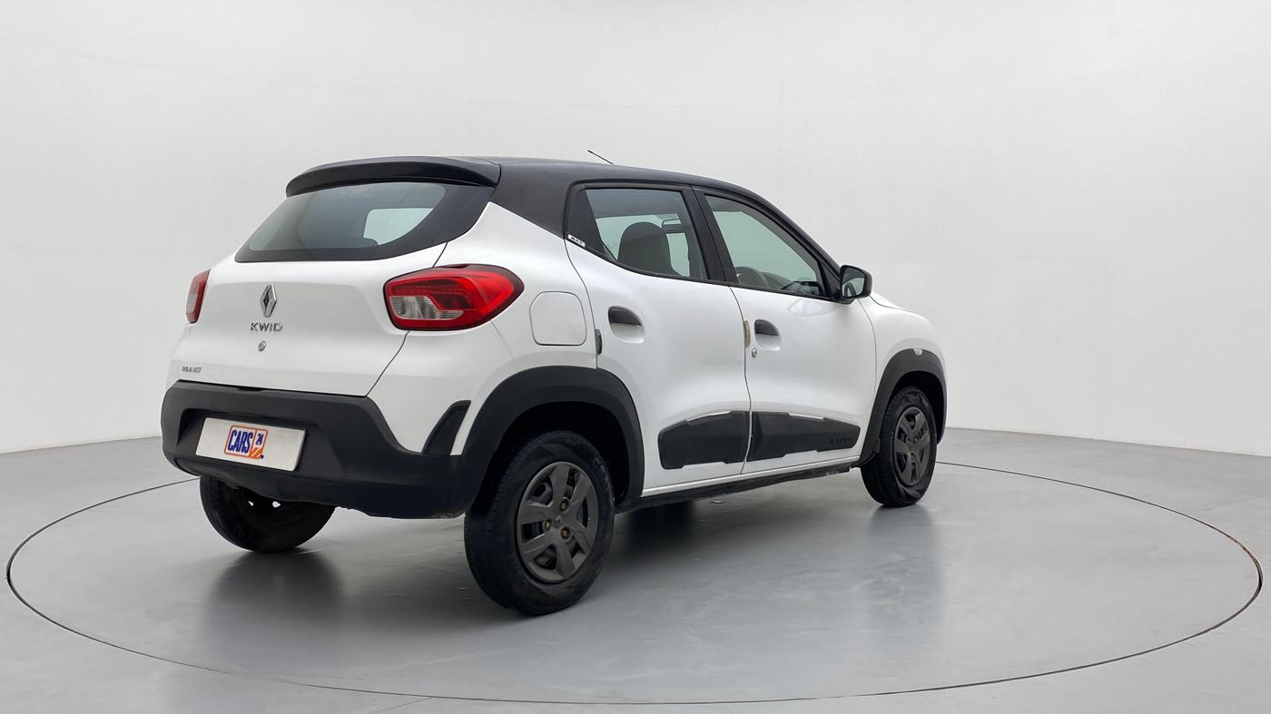 2018 Renault Kwid 1.0 RXT Opt, Petrol, Manual, 31,610 km, Right Back Diagonal