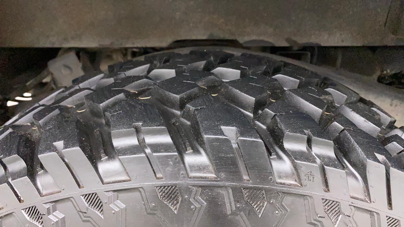 2018 Mahindra Thar CRDE 4X4 AC, Diesel, Manual, 53,447 km, Left Rear Tyre Tread