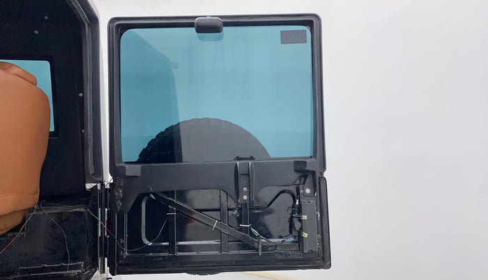 2018 Mahindra Thar CRDE 4X4 AC, Diesel, Manual, 53,447 km, Boot Door Open