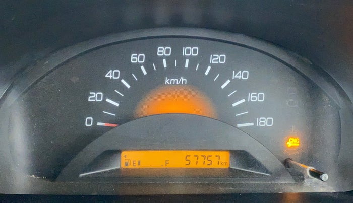2014 Maruti Wagon R 1.0 LXI CNG, CNG, Manual, 58,861 km, Odometer Image