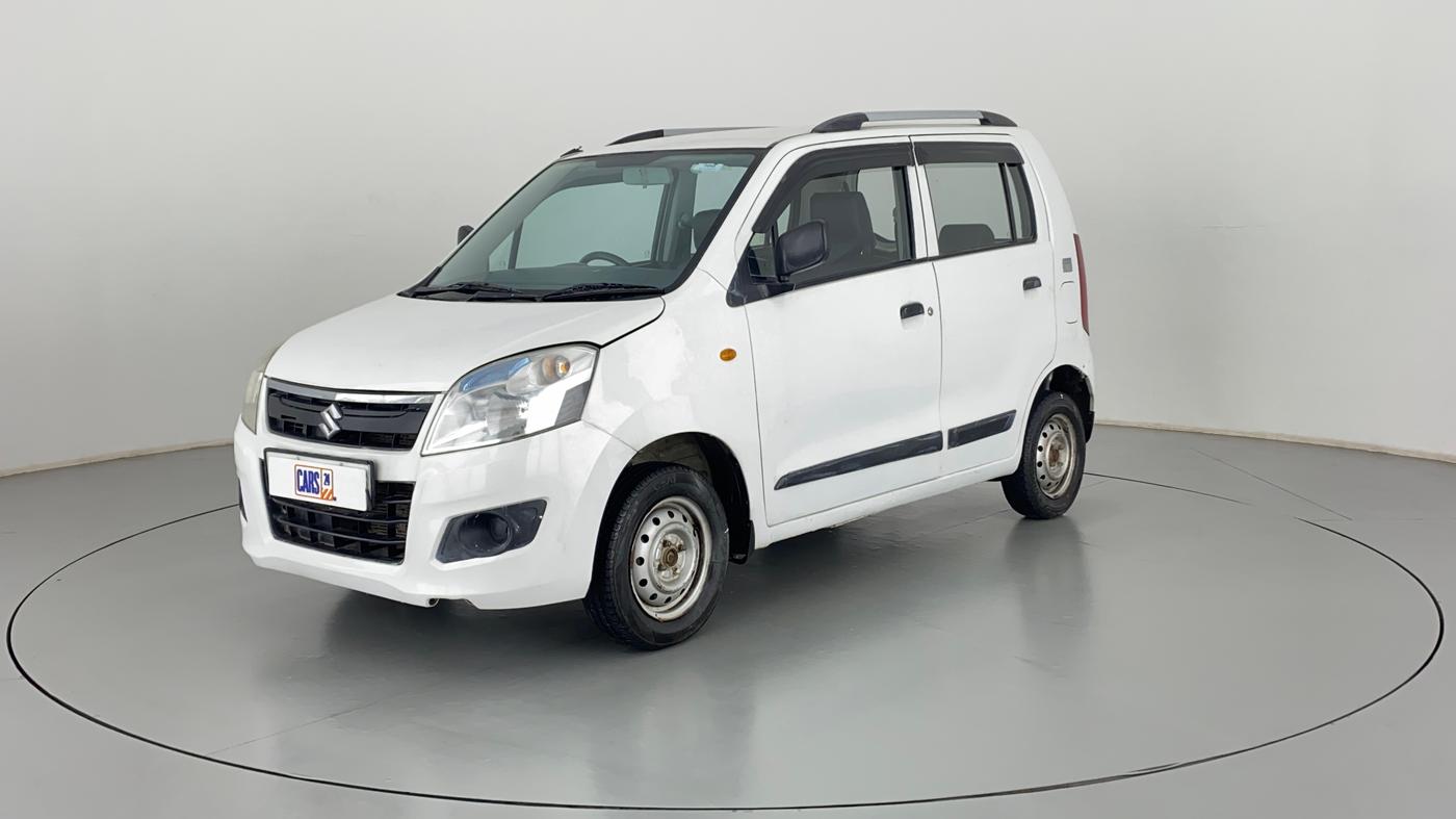 2014 Maruti Wagon R 1.0 LXI CNG, CNG, Manual, 58,861 km, Left Front Diagonal
