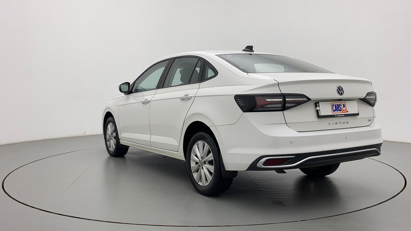 2022 Volkswagen VIRTUS HIGHLINE TSI 1.0 AT, Petrol, Automatic, 19,041 km, Left Back Diagonal