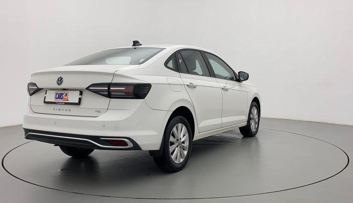 2022 Volkswagen VIRTUS HIGHLINE TSI 1.0 AT, Petrol, Automatic, 19,041 km, Right Back Diagonal