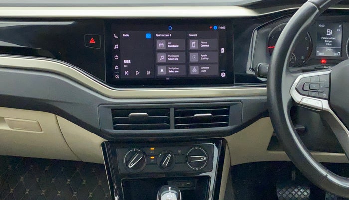 2022 Volkswagen VIRTUS HIGHLINE TSI 1.0 AT, Petrol, Automatic, 19,041 km, Air Conditioner