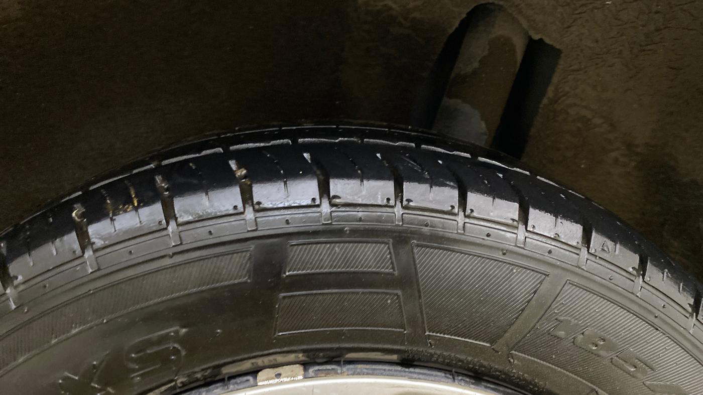 2017 Maruti Baleno DELTA CVT PETROL 1.2, Petrol, Automatic, 59,985 km, Left Rear Tyre Tread