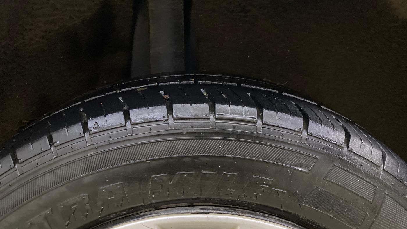 2017 Maruti Baleno DELTA CVT PETROL 1.2, Petrol, Automatic, 59,985 km, Right Rear Tyre Tread