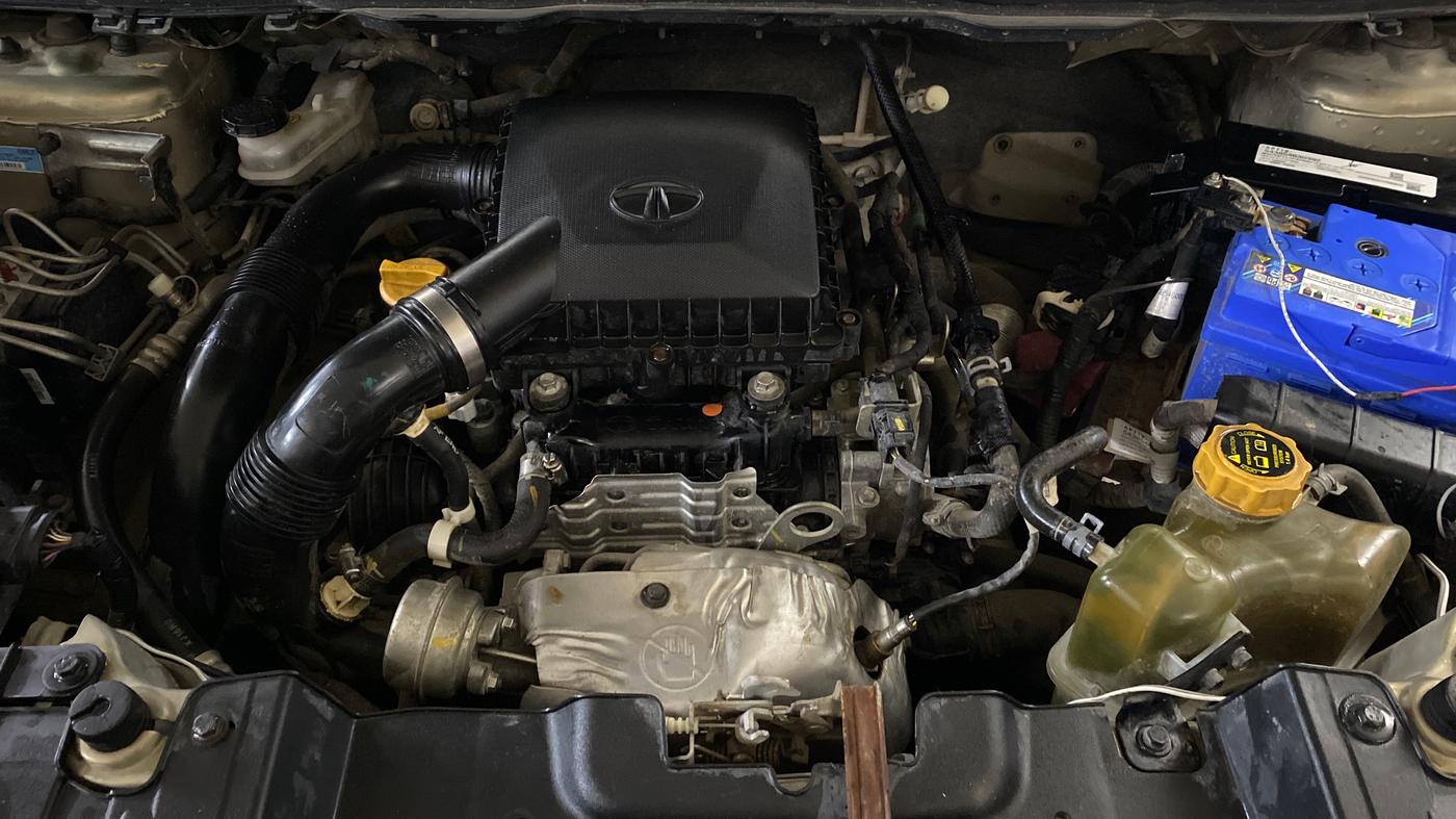 2022 Tata NEXON XZ PLUS PETROL KAZIRANGA, Petrol, Manual, 1,03,485 km, Engine View