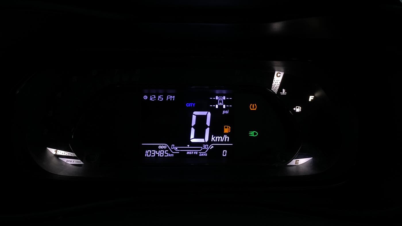 2022 Tata NEXON XZ PLUS PETROL KAZIRANGA, Petrol, Manual, 1,03,485 km, Odometer Image