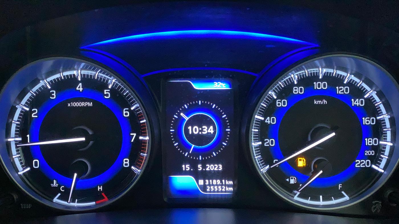 2019 Maruti Baleno ALPHA PETROL 1.2, Petrol, Manual, 25,552 km, Odometer Image