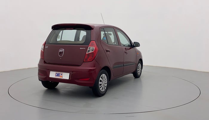 2016 Hyundai i10 SPORTZ 1.1, Petrol, Manual, 57,480 km, Right Back Diagonal