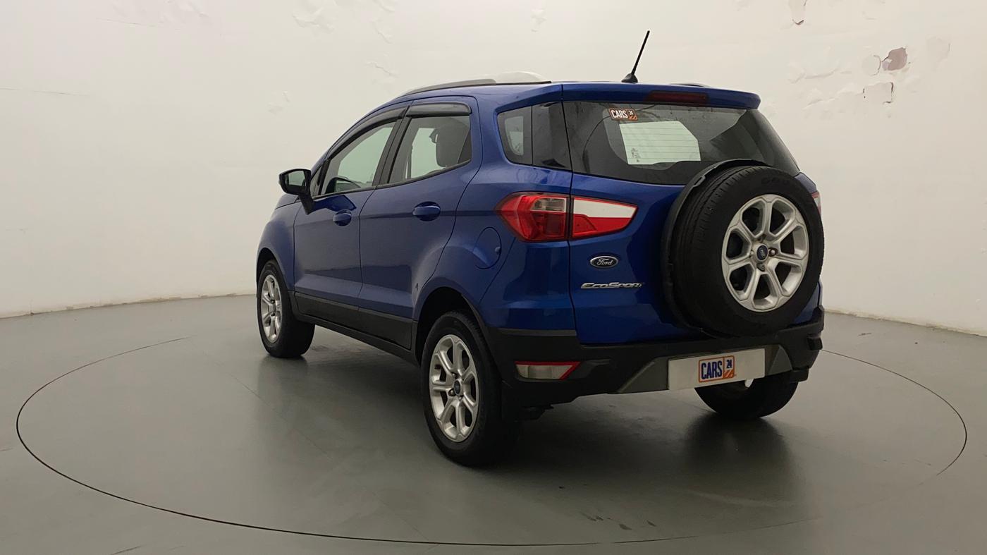 2019 Ford Ecosport TITANIUM + 1.5L PETROL AT, Petrol, Automatic, 65,065 km, Left Back Diagonal
