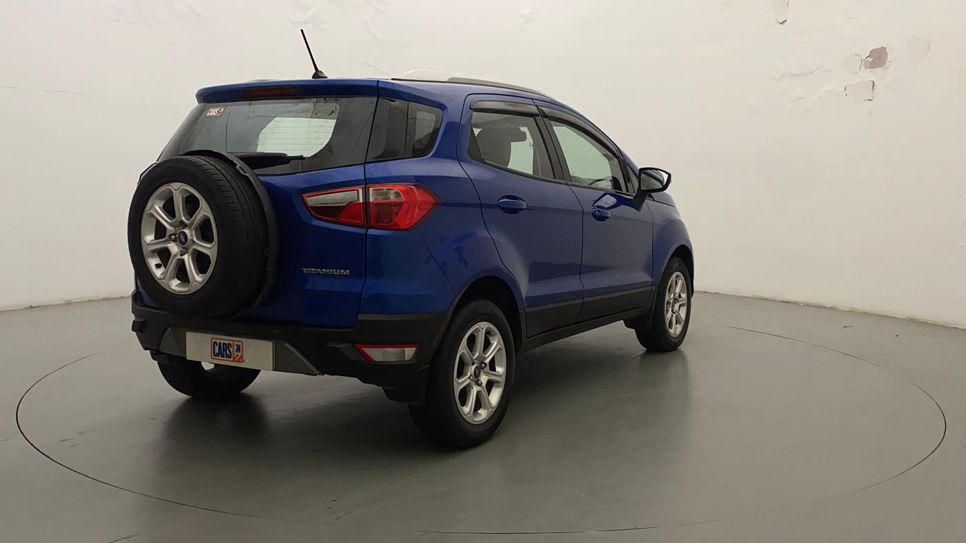2019 Ford Ecosport TITANIUM + 1.5L PETROL AT, Petrol, Automatic, 65,065 km, Right Back Diagonal