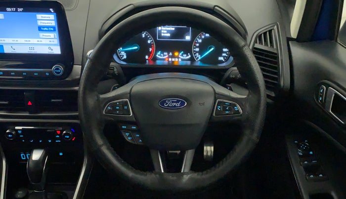 2019 Ford Ecosport TITANIUM + 1.5L PETROL AT, Petrol, Automatic, 65,065 km, Steering Wheel Close Up