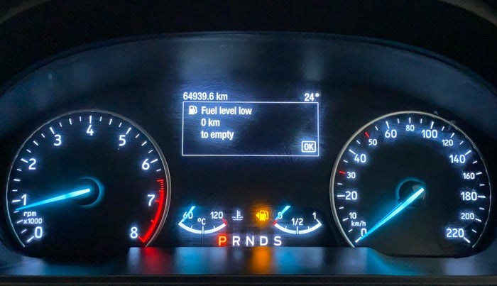 2019 Ford Ecosport TITANIUM + 1.5L PETROL AT, Petrol, Automatic, 65,065 km, Odometer Image