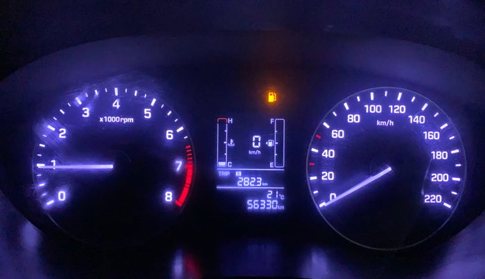 2015 Hyundai Elite i20 MAGNA 1.2, Petrol, Manual, 56,291 km, Odometer Image