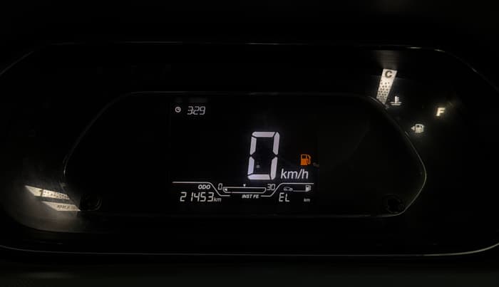 2021 Tata TIGOR XZ PLUS PETROL, Petrol, Manual, 21,441 km, Odometer Image