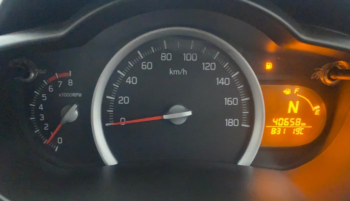2017 Maruti Celerio ZXI AMT (O), Petrol, Automatic, 40,657 km, Odometer Image
